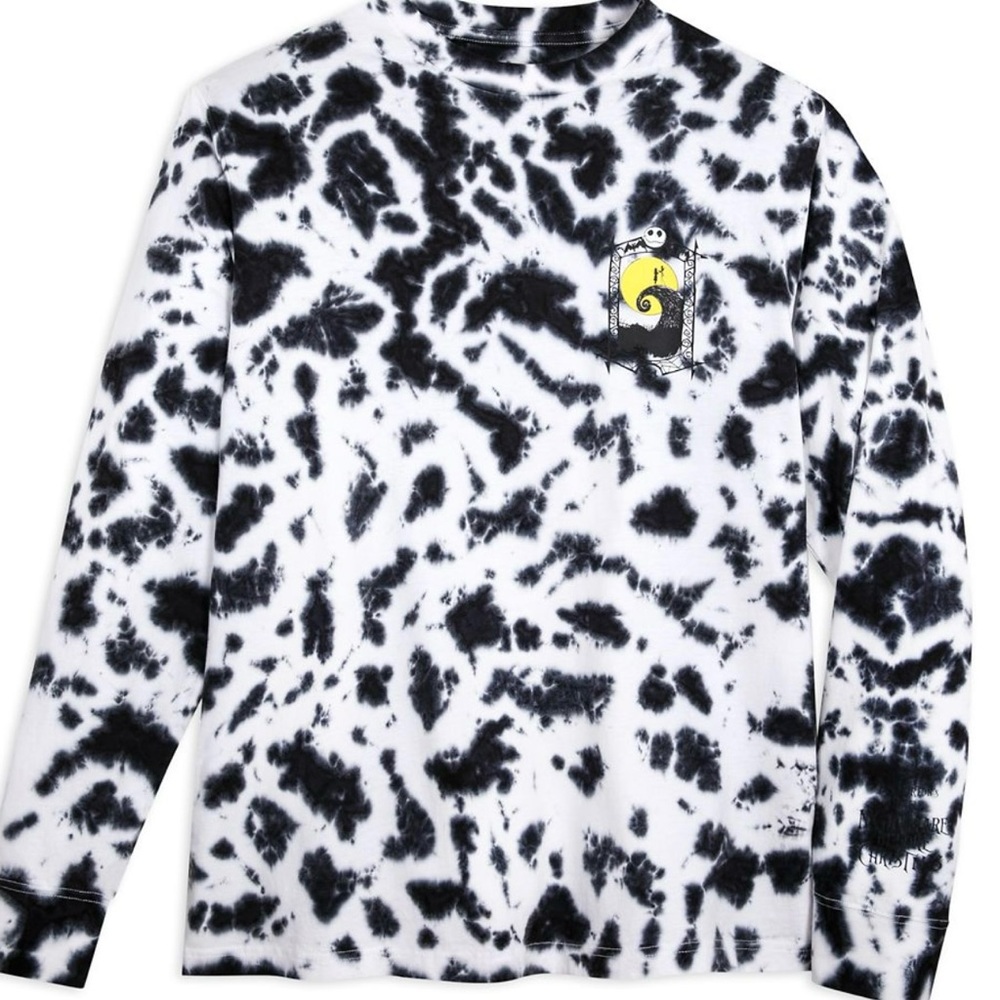 Disney Black and White Long Sleeve Tee